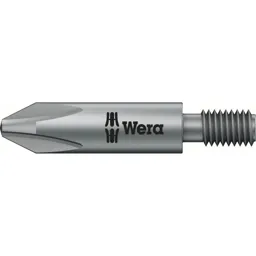 Wera 851/12 Extra Tough M5 Threaded Drive Phillips Screwdriver Bits - PH2, 33mm, Pack of 1