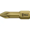 Wera Torsion Extra Hard Pozi Screwdriver Bits - PZ2, 25mm, Pack of 10