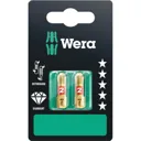 Wera BiTorsion Diamond Phillips Screwdriver Bits - PH2, 25mm, Pack of 2