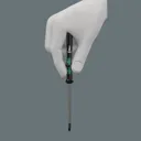 Wera Kraftform Micro Parallel Slotted Screwdriver - 3.5mm, 80mm