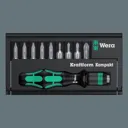 Wera 10 Piece Kraftform Kompakt Screwdriver Bit Set