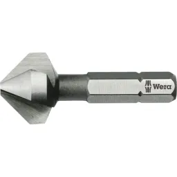 Wera 846 Hex Shank Triple Flute Countersink - 6.3mm