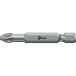 Wera 853/4 ACR Extra Tough Phillips Screwdriver Bits - PH2, 50mm, Pack of 1