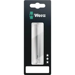 Wera 855/4Z SB Extra Hard Pozi Screwdriver Bits - PZ3, 89mm, Pack of 1