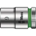 Wera 8790 HMA Zyklop 1/4" Drive Hexagon Socket Metric - 1/4", 9mm