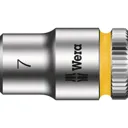 Wera 8790 HMA Zyklop 1/4" Drive Hexagon Socket Metric - 1/4", 7mm