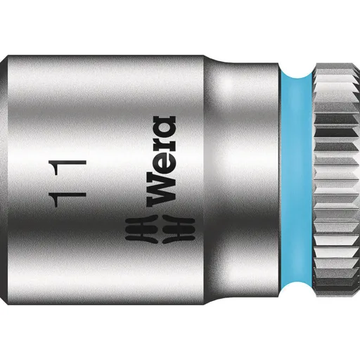 Wera 8790 HMA Zyklop 1/4" Drive Hexagon Socket Metric - 1/4", 11mm