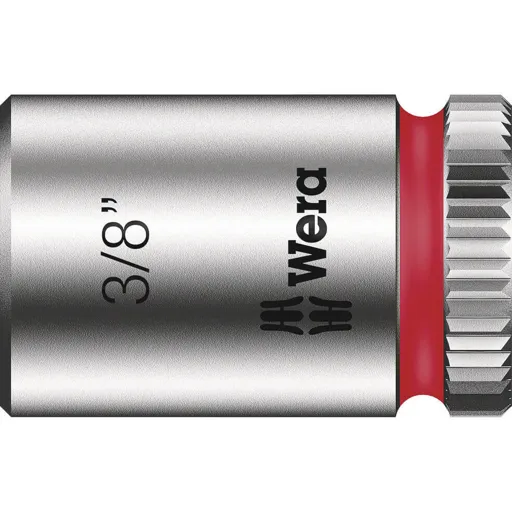 Wera 8790 HMA Zyklop 1/4" Drive Hexagon Socket Imperial - 1/4", 3/8"