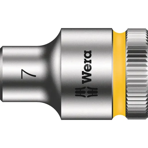 Wera 8790 HMB Zyklop 3/8" Drive Hexagon Socket Metric - 3/8", 7mm