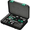 Wera 8100 SA4 Zyklop 41 Piece 1/4" Drive Socket Set - 1/4"