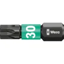Wera Impaktor Torx Screwdriver Bits - T30, 25mm, Pack of 10