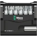 Wera 6 Piece Bit-Check Screwdriver Bit and Holder Set