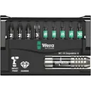 Wera 10 Piece Bit-Check Impaktor Screwdriver Bit and Holder Set