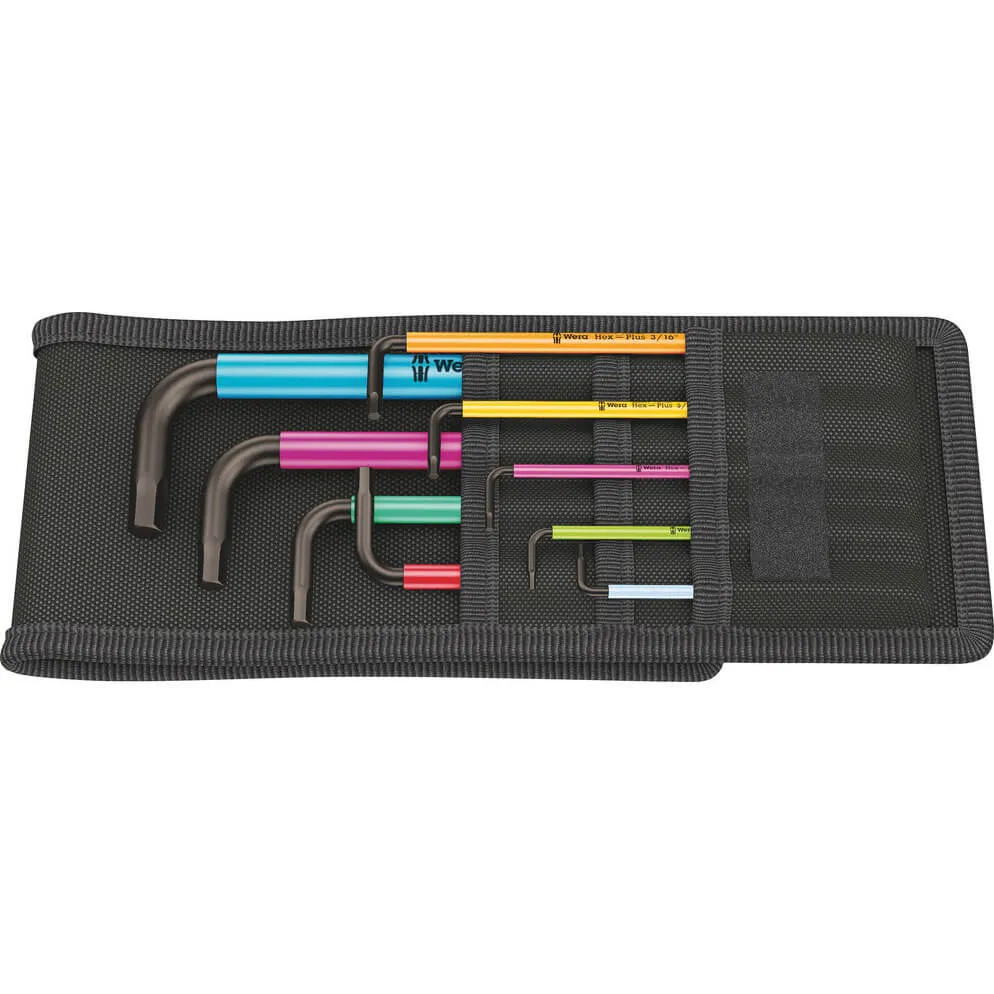 Wera 950SPKL SZ 9 Piece Multicolour Hex Key Set