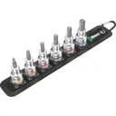 Wera 6 Piece 1/2 Drive Zyklop In-Hex Hf Bit Socket Set - 1/2"