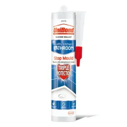 UniBond Triple protect white bathroom sealant