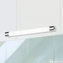 Paulien - LED wall light IP44 with power socket