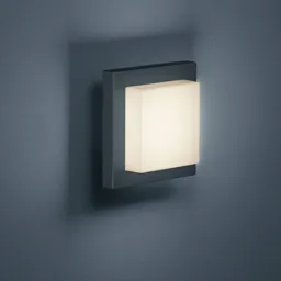 Hondo LED outdoor wall light, anthracite