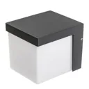 Yangtze LED outdoor wall light, anthracite