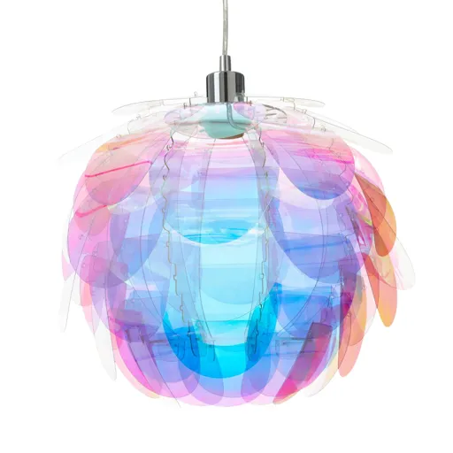 Hanging light Clover in rainbow colours