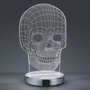 Adjustable luminous colour - Skull LED table lamp