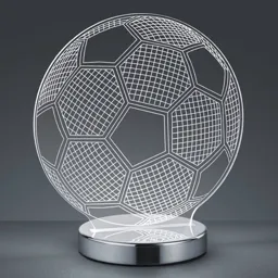 Ball 3D hologram table lamp