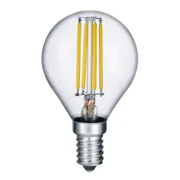 LED bulb E14 4 W filament, 2,700 K switch dimmer