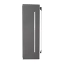 Indus LED outdoor wall light, anthracite