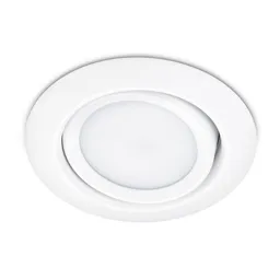 Rila round LED recessed spotlight, chrome