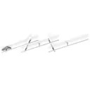 Pivotable Indira LED ceiling lamp dimming function