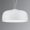Baron conical hanging light, white