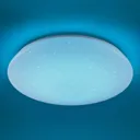 Trio WiZ Charly LED ceiling lamp, crystal effect