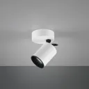 Pago wall spotlight, one-bulb, white
