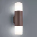 Hoosic outdoor wall light, 2-bulb