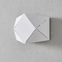 Zandor LED wall lamp in white, width 18 cm