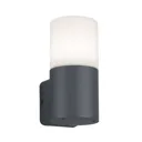 Hoosic outdoor wall light one-bulb, anthracite