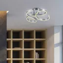 Francis LED ceiling light, anthracite