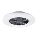 Visby LED ceiling fan, Ø 60 cm, tunable white