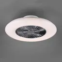 Visby LED ceiling fan, Ø 60 cm, tunable white