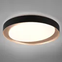 Zeta tunable white LED ceiling light, black/gold