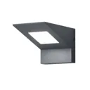 Nelson LED outdoor wall light, anthracite