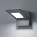 Nelson LED outdoor wall light, anthracite