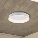 Girona LED ceiling light, remote control, white