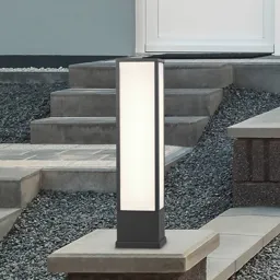 Fuerte LED pillar light, aluminium, IP54