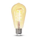 Müller Licht tint LED bulb retro gold E27 5.5 W