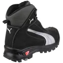 Puma Mens Safety Cascades Mid Safety Boots - Black, Size 12