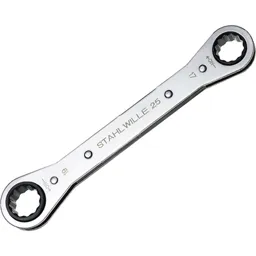 Stahlwille Ratchet Ring Spanner - 14mm x 15mm