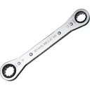 Stahlwille Ratchet Ring Spanner - 17mm x 19mm