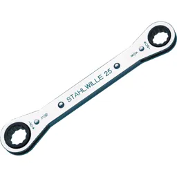 Stahlwille Ratchet Ring Spanner Imperial - 1/4" x 5/16"