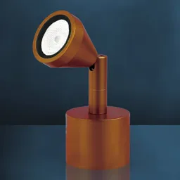 Small LED table spotlight MINI, antique